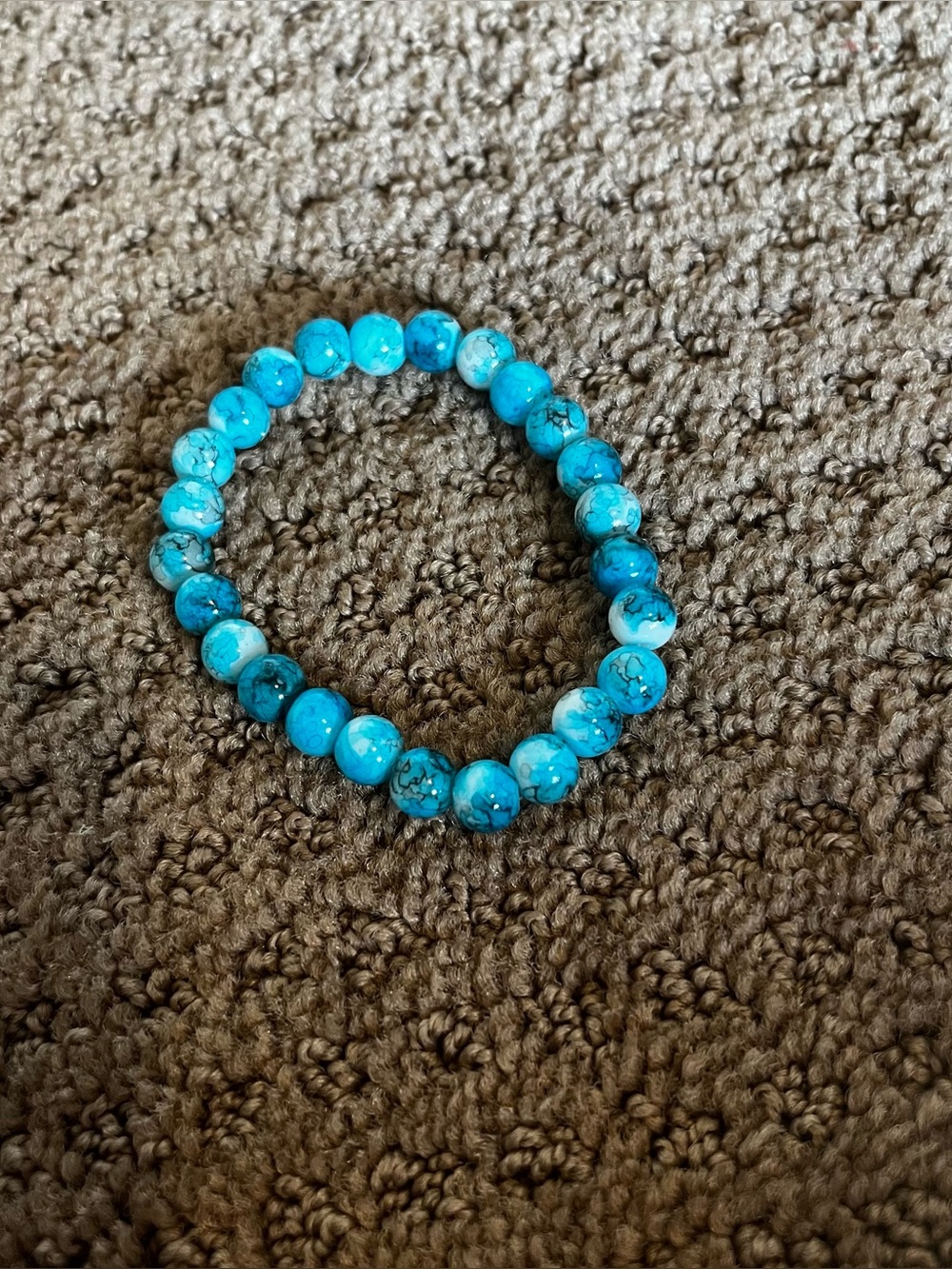 ocean blue turquoise bracelet